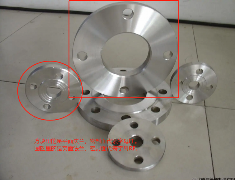平面法兰与突面法兰区别